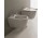Подвесной унитаз wc Scarabeo Moon CLEAN FLUSH Hung wc 50.5x36cm белая