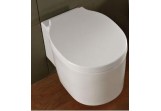 Раковина WC подвесной Scarabeo Bucket CLEAN FLUSH 53,5x36cm, белая