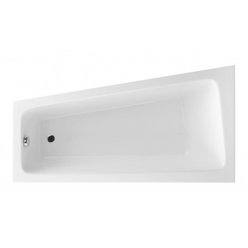 Ванна Excellent Ava Side угловая 150x80,5 cm акриловая левая, белая- sanitbuy.pl