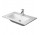 Раковина Duravit ME by Starck 83x49 cm без отверстия под смеситель