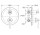 Смеситель скрытый Omnires Armance хром 3-drożna