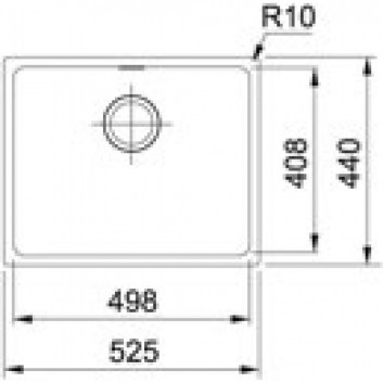 Zlewozmywak podblatowy onyx FRANKE Kubus KBG 110-50 - sanitbuy.pl