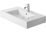 Раковина Duravit Vero с тумбой, 1-отверстный, 85x49 cm, белый