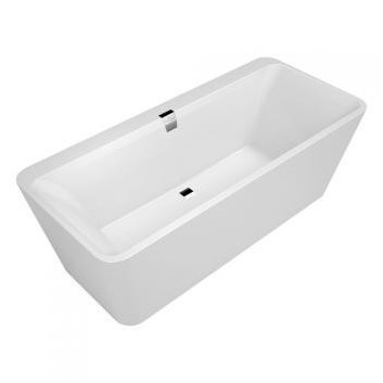 Ванна свободностоящая Villeroy&Boch Squaro, 180x80 cm, system сливной и переливной, Weiss Alpin- sanitbuy.pl