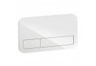 Смывная клавиша Villeroy&Boch ViConnect Glass, Glossy White, 26.9 x 16 cm, 2 zakresowy