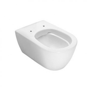 Раковина WC подвесной Hatria Fusion 355 x 540 mm подвесной bez kołnierza белая- sanitbuy.pl