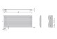 Радиатор Enix Madera (MD) 60x47,1 cm - стандартный цвет- sanitbuy.pl