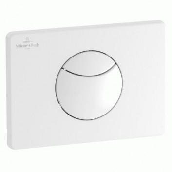 Смывная клавиша Villeroy & Boch ViConnect 205 x 145 x 22 mm белый- sanitbuy.pl