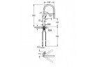 Однорычажный смеситель кухонный z поворотный изливом Grohe Essence, DN 15 - хром