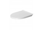 Крышка с микролифтом Duravit DuraStyle, петли stalowe, белая