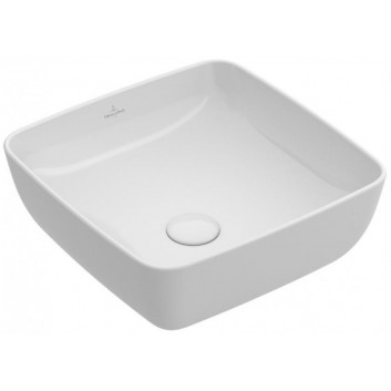 Раковина Villeroy&Boch Artis устанавливаемая на столешницу, 41x41 cm, белый Alpin- sanitbuy.pl
