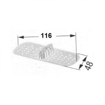 Sitko na zanieczyszczenia Kessel 116 x 48 mm- sanitbuy.pl