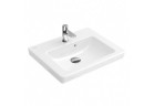 Раковина малая Villeroy & Boch Subway 2.0 45x37 cm с плёнкой CeramicPlus, белая Weiss Alpin