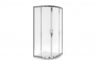 PYTAJ O RABAT ! Кабина полукруглая Excellent Серия 201 Actima 900x900x1900mm стекло прозрачное, profil хром 