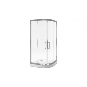 Кабина прямоугольная Excellent Серия 201 Actima 1200x900x1900mm стекло прозрачное, profil хром - sanitbuy.pl