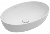 Накладная раковина овальная Villeroy & Boch Artis, 61x41 cm, белый Alpin CeramicPlus