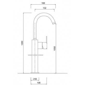 Смеситель для душа, скрытый Giulini G. Surf 3-odbiornik, хром - sanitbuy.pl