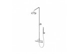 Душевой гарнитур Zucchetti Isyshower 19 cm чёрный - sanitbuy.pl