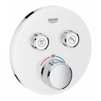 Смеситель скрытый Grohe Grohtherm SmartControl термостатическая 2-приёмники wody хром- sanitbuy.pl