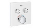 Смеситель скрытый Grohe Grohtherm SmartControl термостатическая 2-приёмники wody, белая 