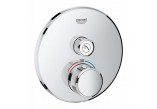 Potrójny вентиль запорный Grohe Grohtherm SmartControl белый - sanitbuy.pl