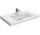 Раковина с тумбой Villeroy&Boch Subway 2.0, 80x47 cm, z 1 otworem, z переливом, белая