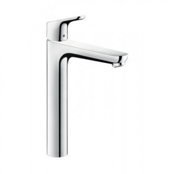 Смеситель для раковины Hansgrohe Focus 230 с набором слива-перелива DN15, wys. 342 mm, хром- sanitbuy.pl