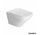 Раковина WC Duravit DuraStyle подвесная Rimless 37x54 cm, унитаз, белая с плёнкой WonderGliss wraz с крышкой с микролифтом