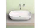 Накладная раковина Catalano Green Lux 60x38 cm без отверстия под смеситель, без перелива белый мат.
