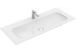 Раковина с тумбой Villeroy&Boch Finion 1200x500 mm без перелива, do dwóch armatur 1-otworowych, White Alpin CeramicPlus- sanitbuy.pl