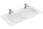 Раковина с тумбой Villeroy&Boch Finion 1000x500 mm без перелива, do dwóch armatur 1-otworowych, White Alpin CeramicPlus