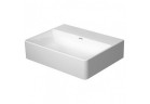 Раковина прямоугольная Duravit DuraSquare 45x35 cm без отверстия под смеситель белая