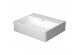 Раковина прямоугольная Duravit DuraSquare 45x35 cm с отверстиями под смеситель белая- sanitbuy.pl