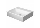 Раковина подвесная Duravit DuraSquare 60x47 cm с 3 отверстиями для смесителя, z переливом белая- sanitbuy.pl