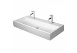 Раковина подвесная Duravit DuraSquare 100x47 cm без отверстия под смеситель, без перелива белая- sanitbuy.pl