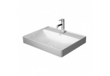 Накладная раковина Duravit DuraSquare 60x47 cm с отверстиями под смеситель, без перелива белая