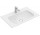 Раковина с тумбой прямоугольная Villeroy&Boch Finion 800x500 mm z переливом для арматуры на 3 отверстия Weiss Alpin CeramicPlus