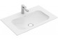 Раковина с тумбой прямоугольная Villeroy&Boch Finion 800x500 mm z переливом Weiss Alpin CeramicPlus- sanitbuy.pl