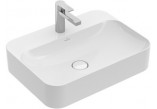 Накладная раковина Villeroy&Boch Finion 600 x 445 mm, CeramicPlus, możliwy монтаж armatury 3-otworowej, белая- sanitbuy.pl