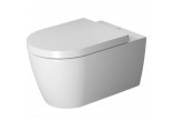 Набор WC с раковиной wiszącą Duravit Rimless 56x40x43cm oraz сидение для туалета белый- sanitbuy.pl