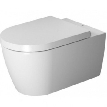 Набор WC с раковиной wiszącą Duravit Rimless 56x40x43cm oraz сидение для туалета белый- sanitbuy.pl