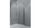 Кабина квадратная Novellini Modus A 120x120x195cm стекло прозрачное, profil хром