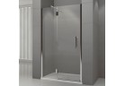 Двери со встроенными элементами левые Novellini Modus G 100x195cm стекло прозрачное, profil хром