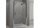 Двери со встроенными элементами правые Novellini Modus G 170x195cm стекло прозрачное, profil хром