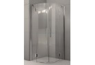 Кабина полукруглая Novellini Modus R 90x195cm profil хром, стекло прозрачное