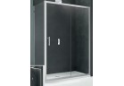 Двери раздвижные Novellini Kali 2P 100x195cm стекло прозрачные, профиль серебряный