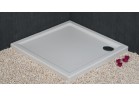 Поддон квадратный Novellini Kali A 90x90x5,5cm акриловый белый