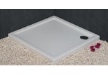 Поддон квадратный Novellini Kali A 80x80x5,5cm акриловый белый- sanitbuy.pl