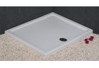 Поддон прямоугольный Novellini Kali A 80x120 cm акриловый белый