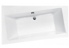 Ванна асимметрическая левая Besco Infinity 170x110cm белая